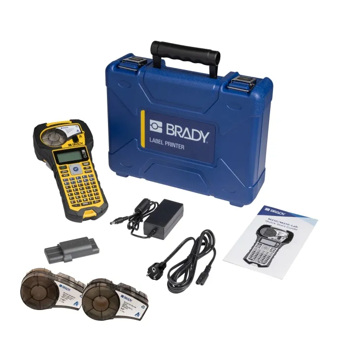 Brady M210 Handheld Label Printer Kit, 19.05mm Max Label Width, EU